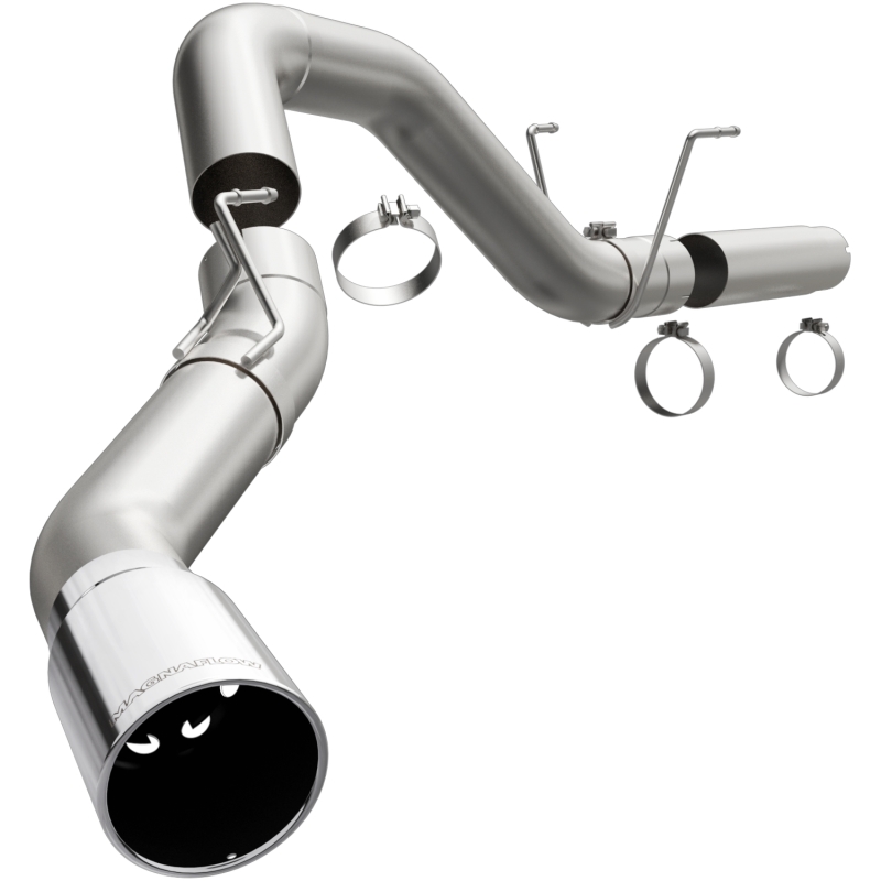 Ram 3500 Performance Exhaust - Passenger Side Rear - Magnaflow - Catback, Single Exit, 5in. Filter-Back, Muffler Delete - Polished - `19-`25 Ram 3500 Performance Exhaust - Passenger Side Rear - Magnaflow - Catback, Single Exit, 5in. Filter-Back, Muffler Delete - Polished - `19-`25