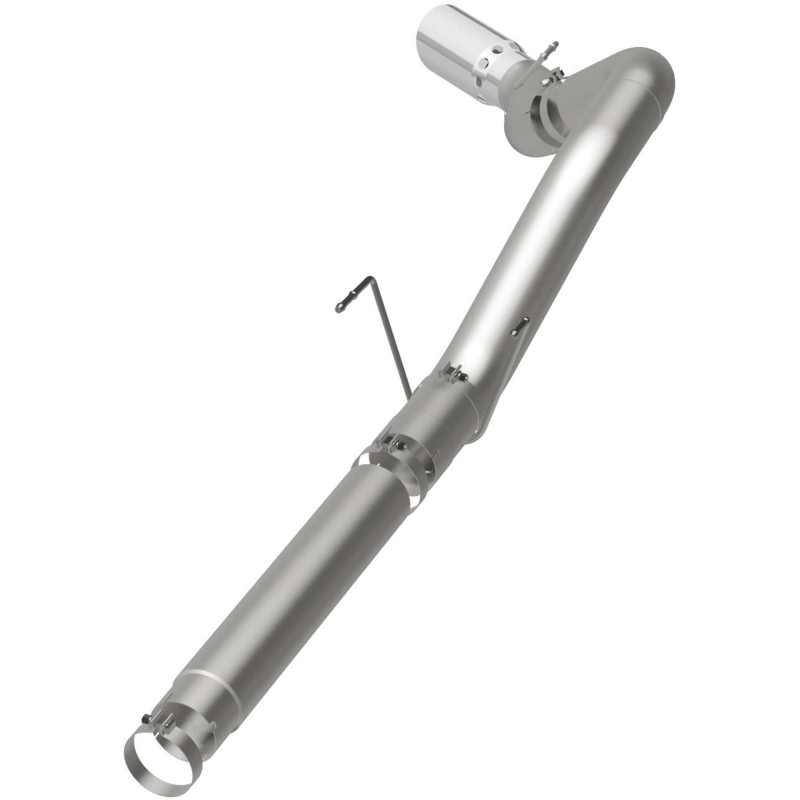 Ram 3500 Performance Exhaust - Passenger Side Rear - Magnaflow - Catback, Single Exit, 5in. Filter-Back, Muffler Delete - Polished - `19-`25