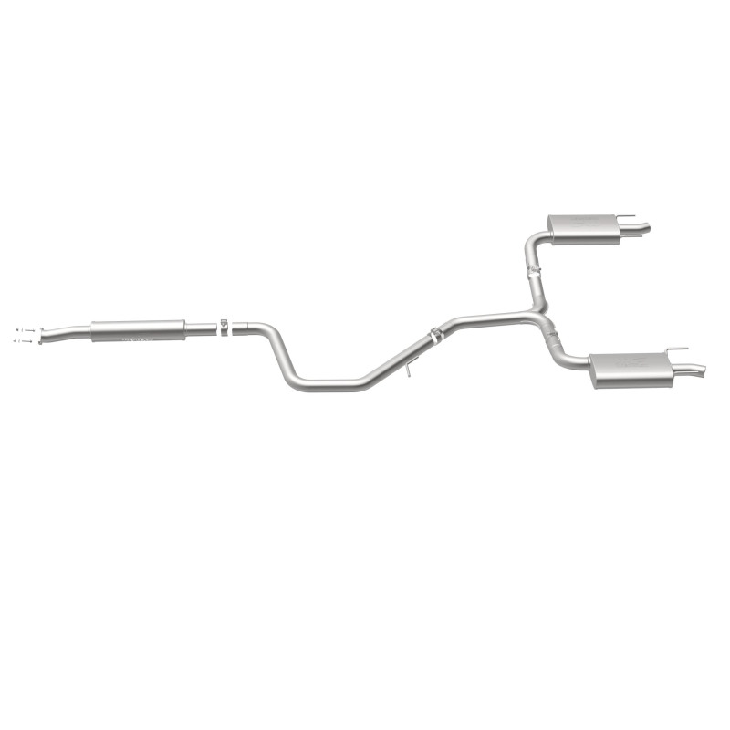 Chevrolet Impala Performance Exhaust - Dual Split Rear Exit - Magnaflow - Cat Back - Polished - `14-`20
