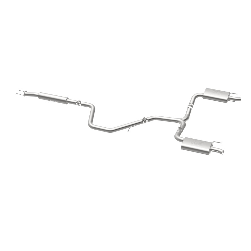 Chevrolet Impala Performance Exhaust - Dual Split Rear Exit - Magnaflow - Cat Back - Polished - `14-`20