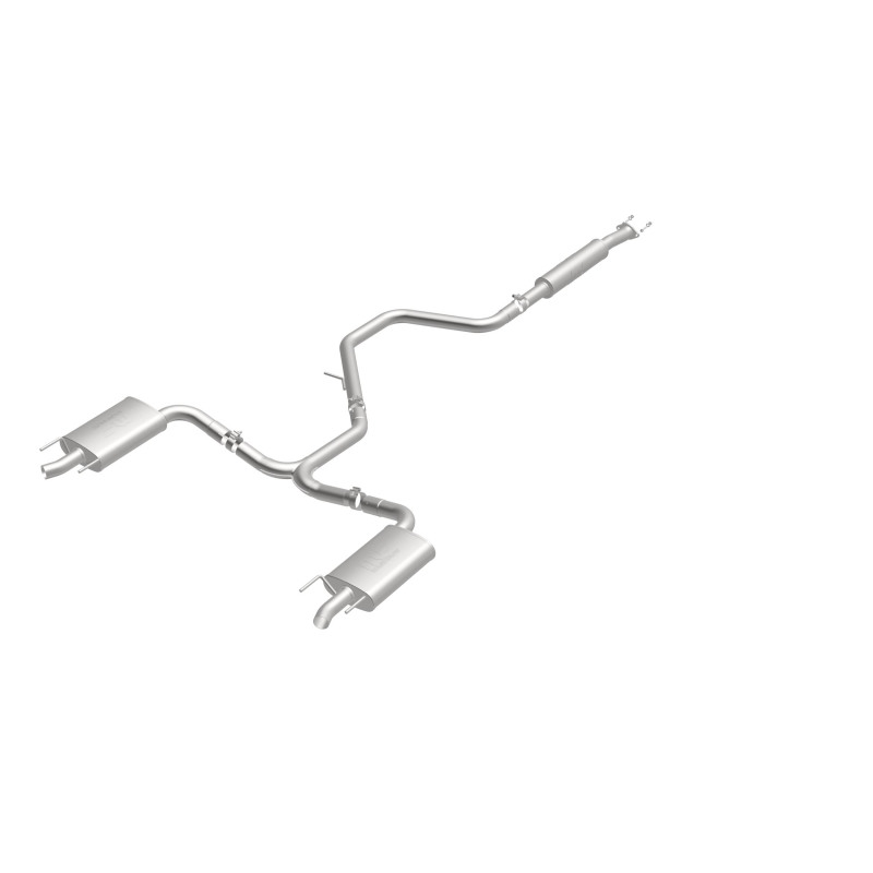 Chevrolet Impala Performance Exhaust - Dual Split Rear Exit - Magnaflow - Cat Back - Polished - `14-`20