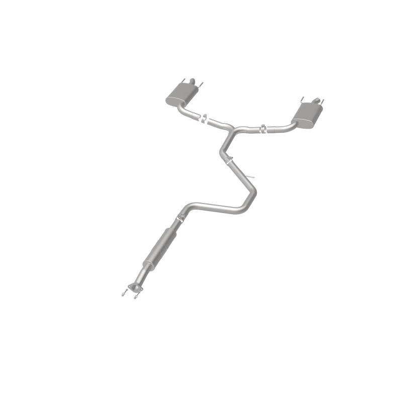 Chevrolet Impala Performance Exhaust - Dual Split Rear Exit - Magnaflow - Cat Back - Polished - `14-`20