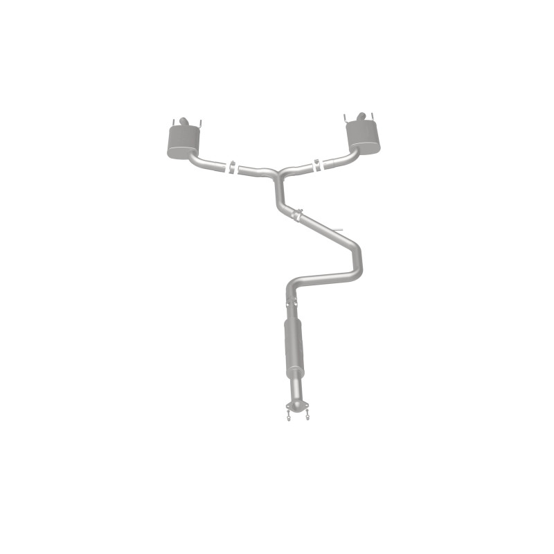 Chevrolet Impala Performance Exhaust - Dual Split Rear Exit - Magnaflow - Cat Back - Polished - `14-`20