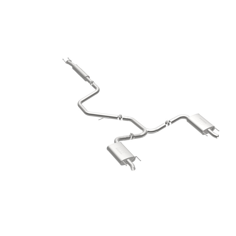 Chevrolet Impala Performance Exhaust - Dual Split Rear Exit - Magnaflow - Cat Back - Polished - `14-`20