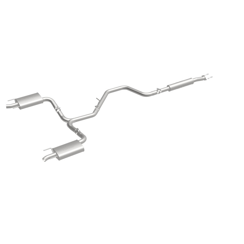Chevrolet Impala Performance Exhaust - Dual Split Rear Exit - Magnaflow - Cat Back - Polished - `14-`20