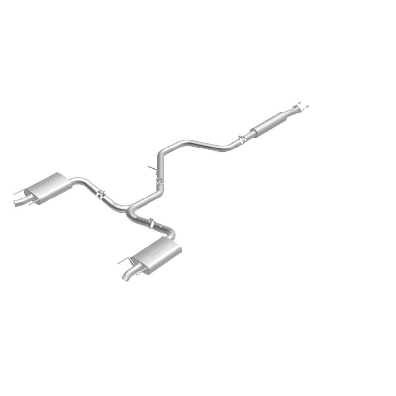 Chevrolet Impala Performance Exhaust - Dual Split Rear Exit - Magnaflow - Cat Back - Polished - `14-`20