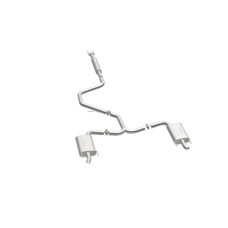 Chevrolet Impala Performance Exhaust - Dual Split Rear Exit - Magnaflow - Cat Back - Polished - `14-`20