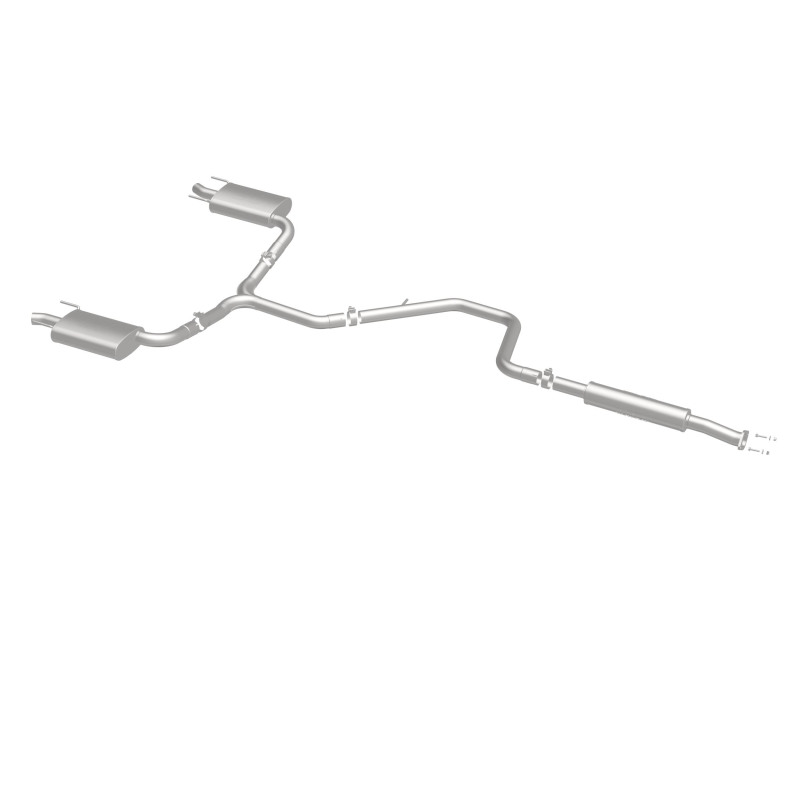 Chevrolet Impala Performance Exhaust - Dual Split Rear Exit - Magnaflow - Cat Back - Polished - `14-`20