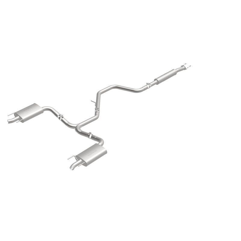 Chevrolet Impala Performance Exhaust - Dual Split Rear Exit - Magnaflow - Cat Back - Polished - `14-`20