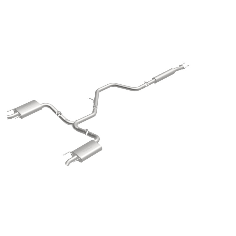 Chevrolet Impala Performance Exhaust - Dual Split Rear Exit - Magnaflow - Cat Back - Polished - `14-`20