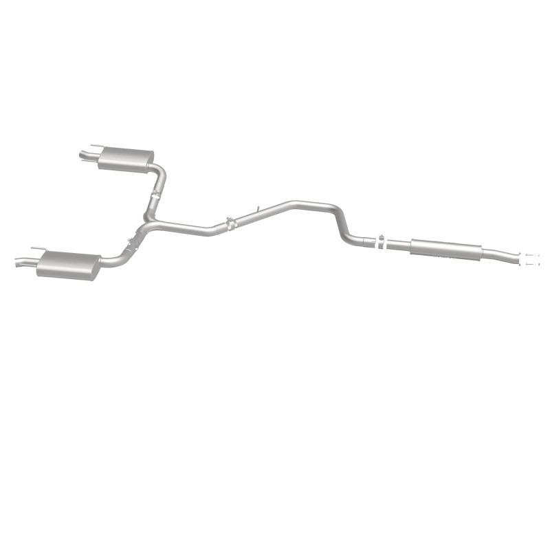 Chevrolet Impala Performance Exhaust - Dual Split Rear Exit - Magnaflow - Cat Back - Polished - `14-`20