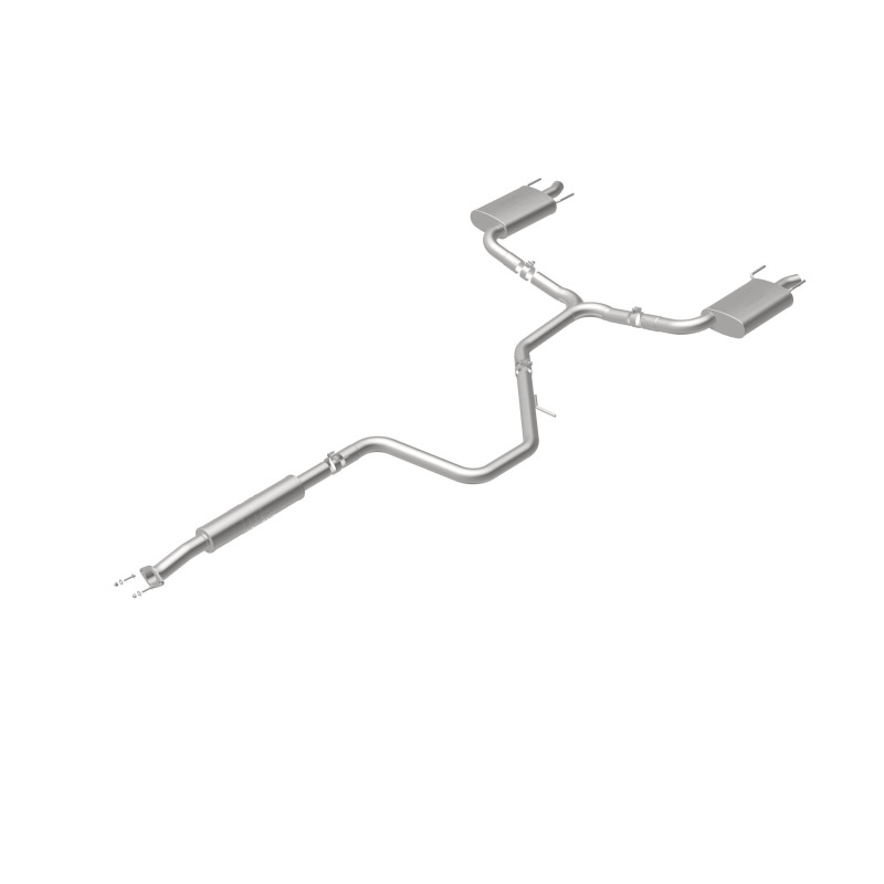 Chevrolet Impala Performance Exhaust - Dual Split Rear Exit - Magnaflow - Cat Back - Polished - `14-`20