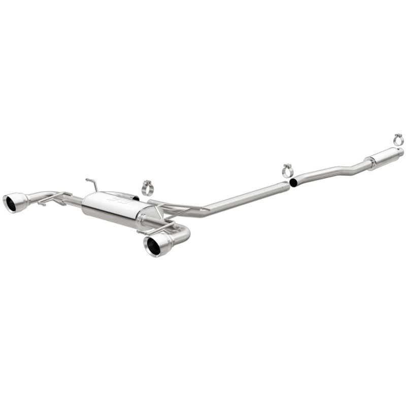 Mazda 6 Performance Exhaust - Dual Split Rear Exit - Magnaflow - Street Series Cat Back - Polished - `14-`17