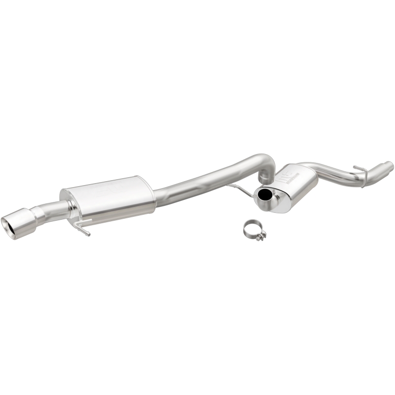 Volkswagen Passat Performance Exhaust - Rear - Magnaflow - Touring Series Cat-Back - Polished - `14-`17