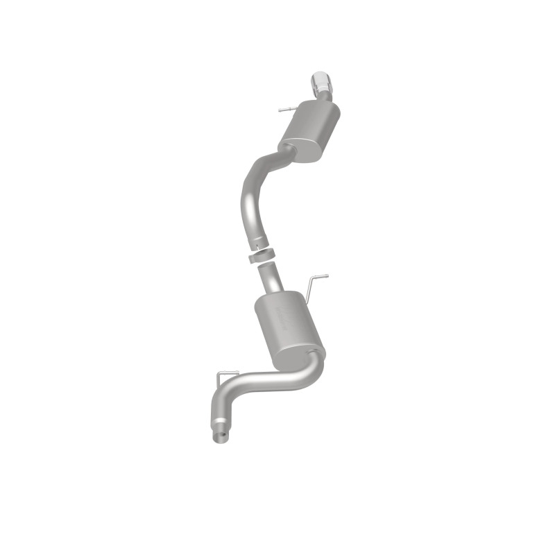 Volkswagen Passat Performance Exhaust - Rear - Magnaflow - Touring Series Cat-Back - Polished - `14-`17