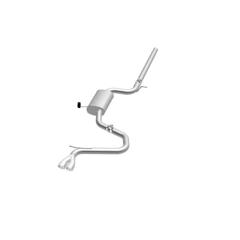 Volkswagen Golf Performance Exhaust - Rear - Magnaflow - Touring Series Cat Back - Polished - `15-`17