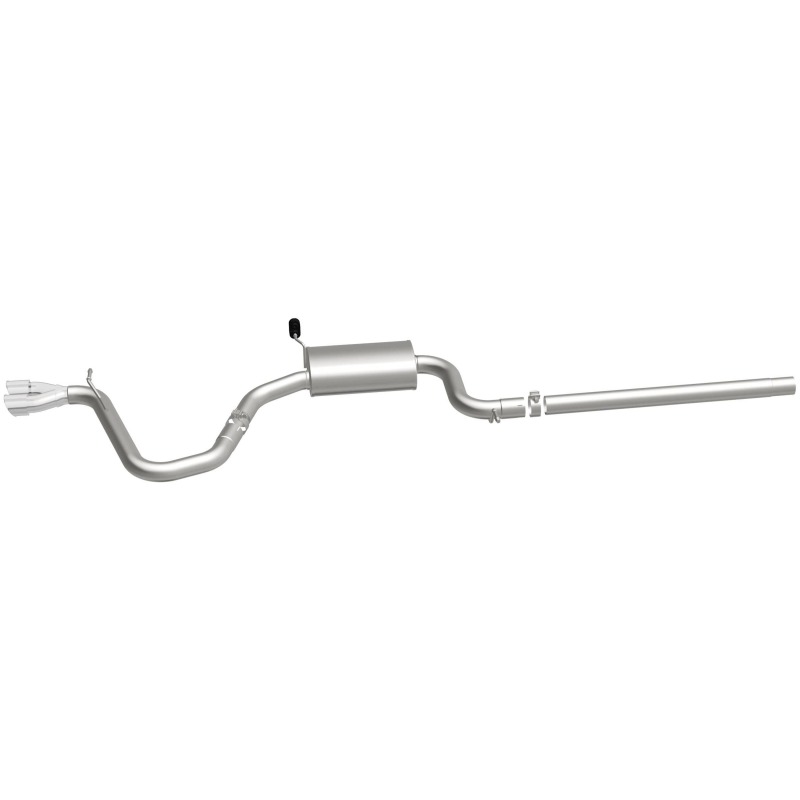 Volkswagen Golf Performance Exhaust - Rear - Magnaflow - Touring Series Cat Back - Polished - `15-`17