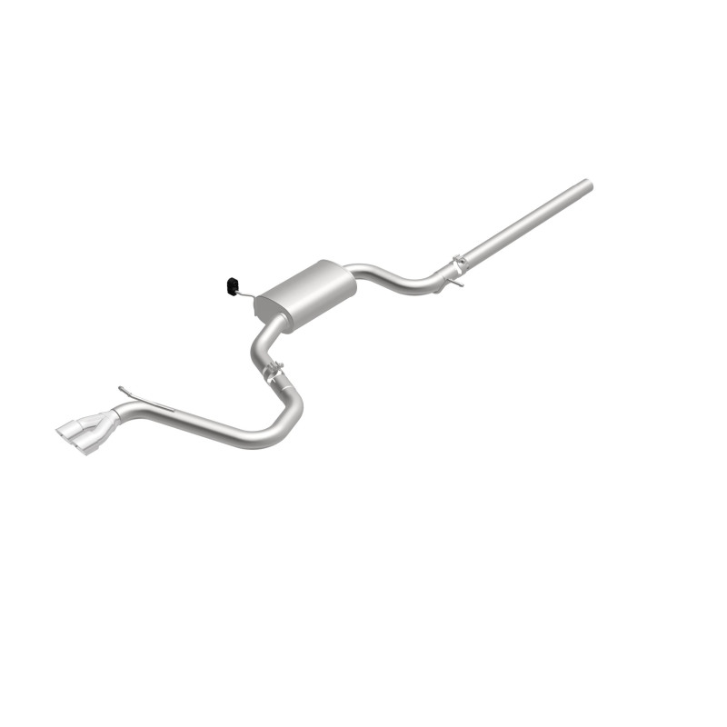 Volkswagen Golf Performance Exhaust - Rear - Magnaflow - Touring Series Cat Back - Polished - `15-`17