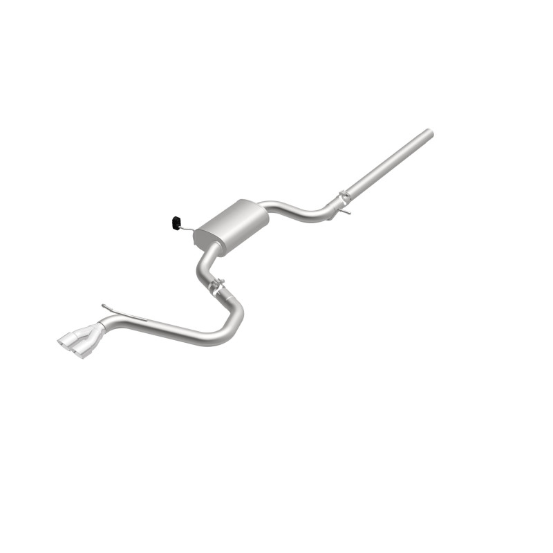 Volkswagen Golf Performance Exhaust - Rear - Magnaflow - Touring Series Cat Back - Polished - `15-`17