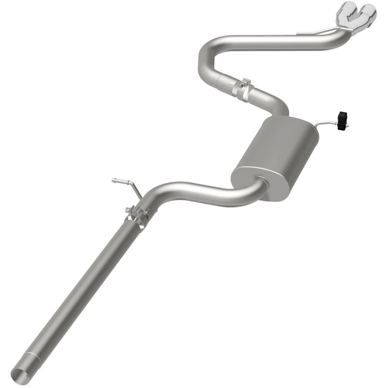Volkswagen Golf Performance Exhaust - Rear - Magnaflow - Touring Series Cat Back - Polished - `15-`17