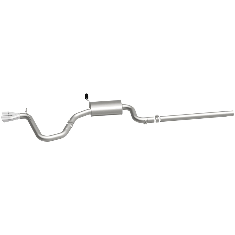 Volkswagen Golf Performance Exhaust - Rear - Magnaflow - Touring Series Cat Back - Polished - `15-`17