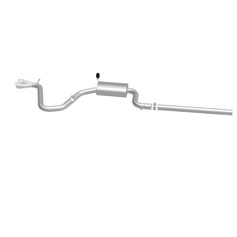 Volkswagen Golf Performance Exhaust - Rear - Magnaflow - Touring Series Cat Back - Polished - `15-`17