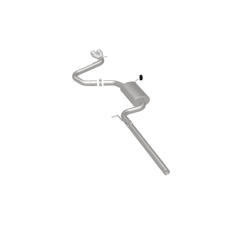 Volkswagen Golf Performance Exhaust - Rear - Magnaflow - Touring Series Cat Back - Polished - `15-`17