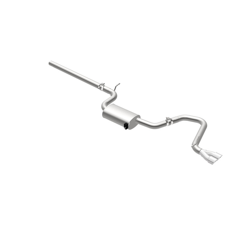 Volkswagen Golf Performance Exhaust - Rear - Magnaflow - Touring Series Cat Back - Polished - `15-`17