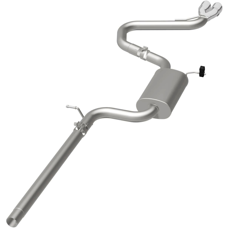 Volkswagen Golf Performance Exhaust - Rear - Magnaflow - Touring Series Cat Back - Polished - `15-`17