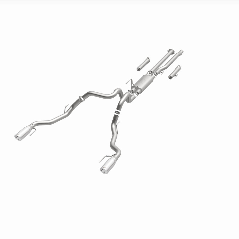 Ford F-150 Performance Exhaust - Rear - Magnaflow - Cat Back, Dual Split Rear Exit, Street Series - `17-`20