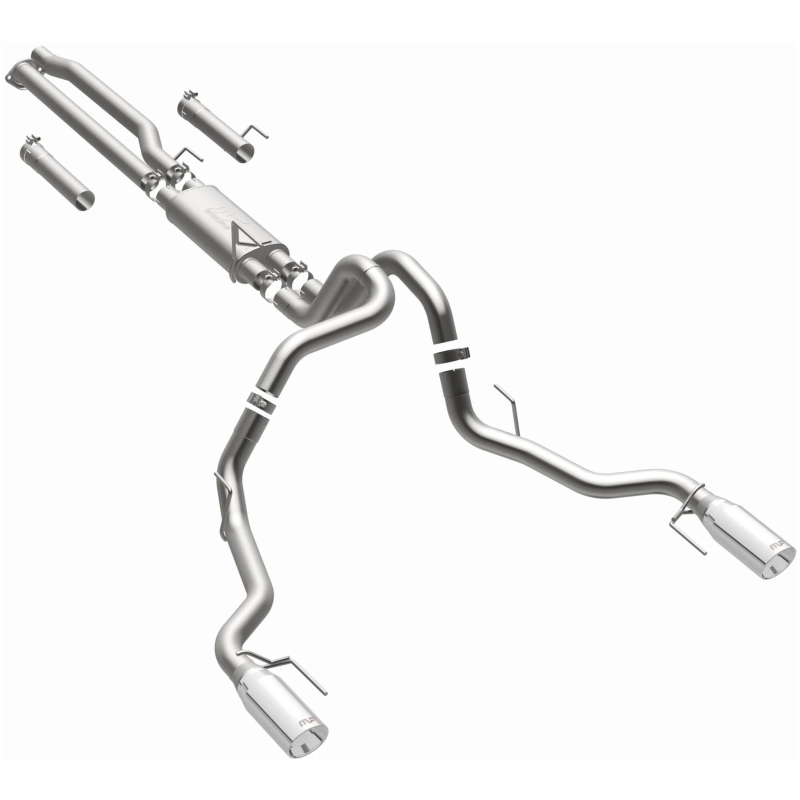 Ford F-150 Performance Exhaust - Rear - Magnaflow - Cat Back, Dual Split Rear Exit, Street Series - `17-`20