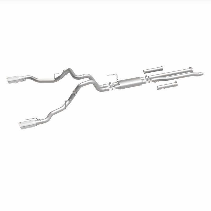 Ford F-150 Performance Exhaust - Rear - Magnaflow - Cat Back, Dual Split Rear Exit, Street Series - `17-`20