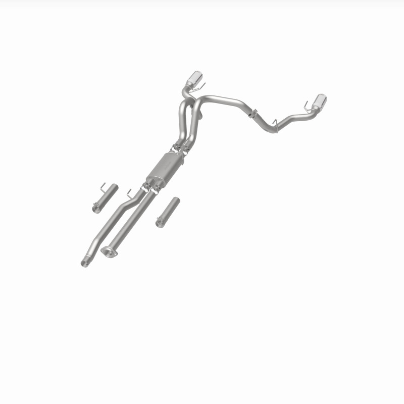 Ford F-150 Performance Exhaust - Rear - Magnaflow - Cat Back, Dual Split Rear Exit, Street Series - `17-`20