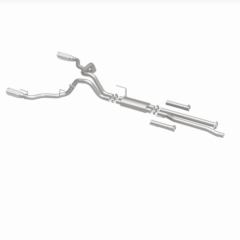 Ford F-150 Performance Exhaust - Rear - Magnaflow - Cat Back, Dual Split Rear Exit, Street Series - `17-`20