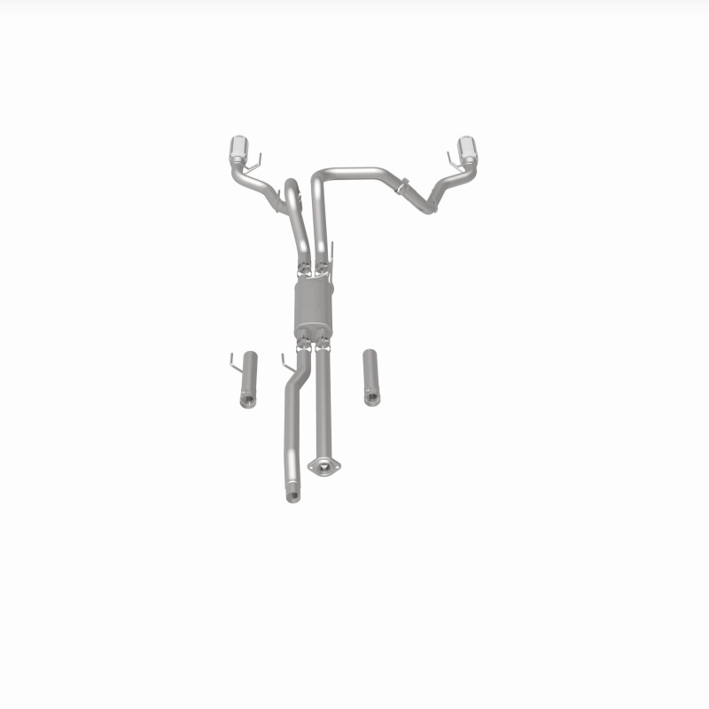 Ford F-150 Performance Exhaust - Rear - Magnaflow - Cat Back, Dual Split Rear Exit, Street Series - `17-`20