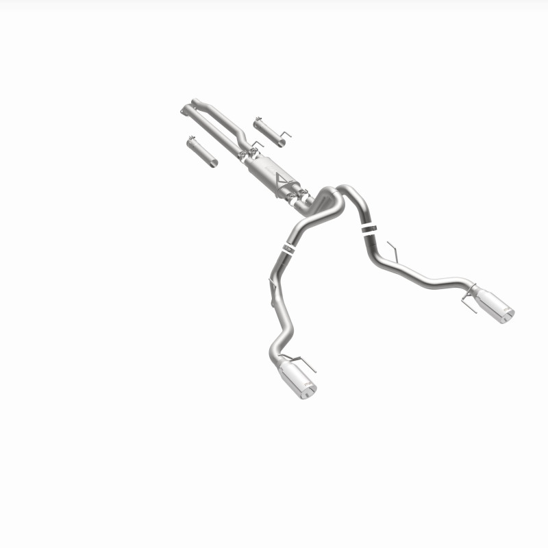 Ford F-150 Performance Exhaust - Rear - Magnaflow - Cat Back, Dual Split Rear Exit, Street Series - `17-`20