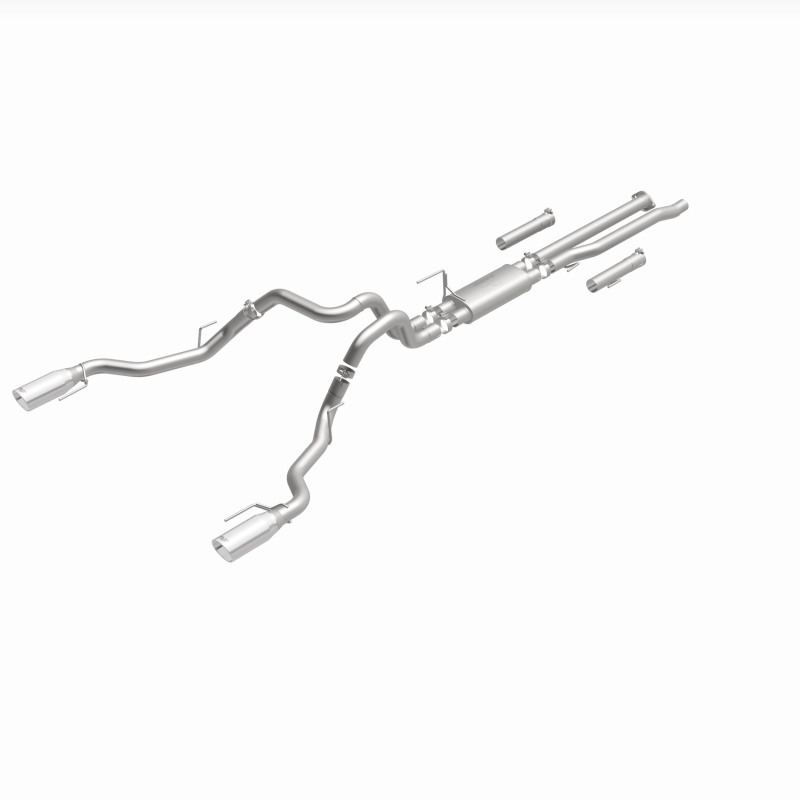 Ford F-150 Performance Exhaust - Rear - Magnaflow - Cat Back, Dual Split Rear Exit, Street Series - `17-`20