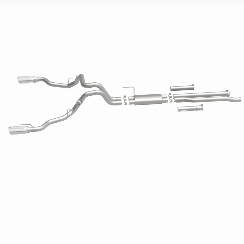 Ford F-150 Performance Exhaust - Rear - Magnaflow - Cat Back, Dual Split Rear Exit, Street Series - `17-`20
