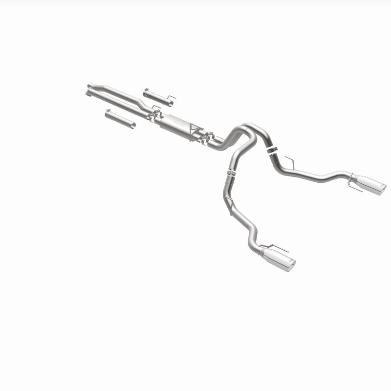 Ford F-150 Performance Exhaust - Rear - Magnaflow - Cat Back, Dual Split Rear Exit, Street Series - `17-`20