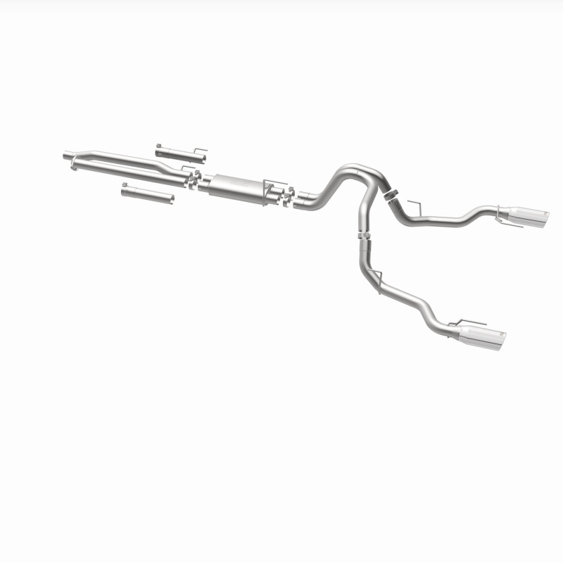 Ford F-150 Performance Exhaust - Rear - Magnaflow - Cat Back, Dual Split Rear Exit, Street Series - `17-`20