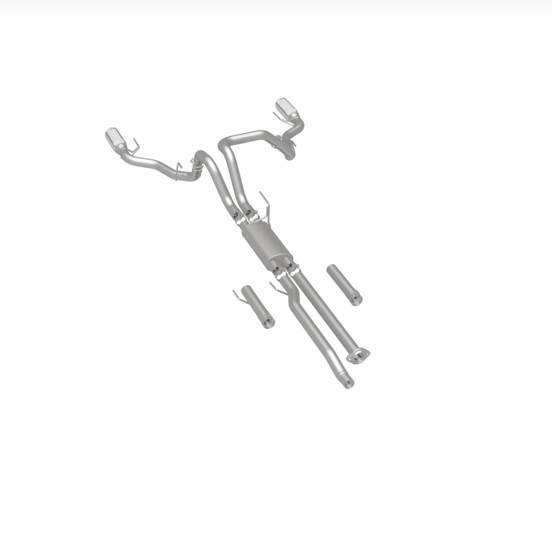 Ford F-150 Performance Exhaust - Rear - Magnaflow - Cat Back, Dual Split Rear Exit, Street Series - `17-`20