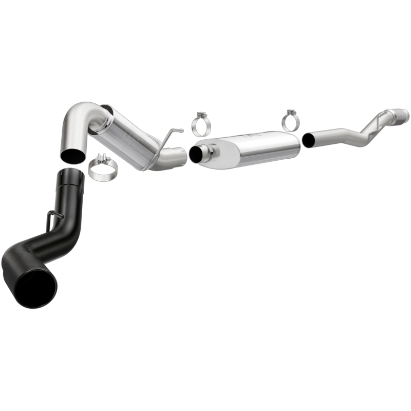 Chevrolet Silverado 1500 Performance Exhaust - Single Exit - Magnaflow - Cat Back - Black - `14-`18