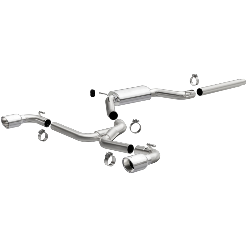 Volkswagen GTI Performance Exhaust - Dual Split Rear - Magnaflow - Touring Series Cat Back - `18-`21 Volkswagen GTI Performance Exhaust - Dual Split Rear - Magnaflow - Touring Series Cat Back - `18-`21