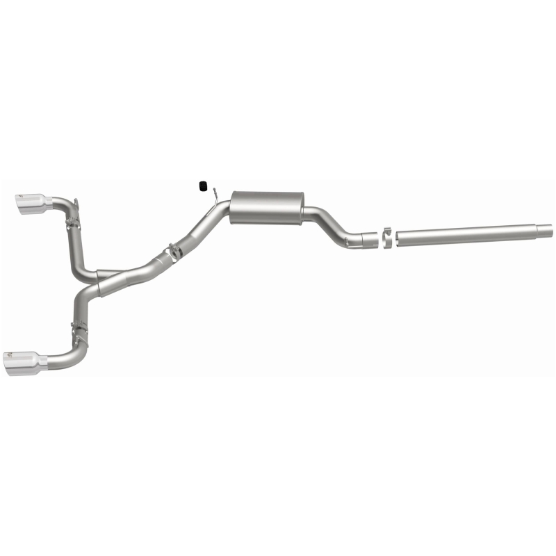 Volkswagen GTI Performance Exhaust - Dual Split Rear - Magnaflow - Touring Series Cat Back - `18-`21