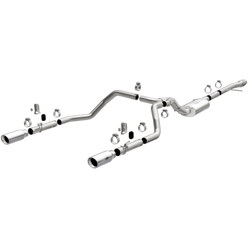 Chevrolet Silverado 1500 Performance Exhaust - Dual Rear Exit - Magnaflow - Street Series Cat-Back - 2019