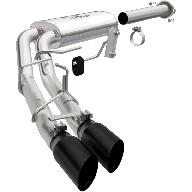 Ford F-150 Performance Exhaust - Magnaflow - Street Series Cat-Back - Black - `15-`20