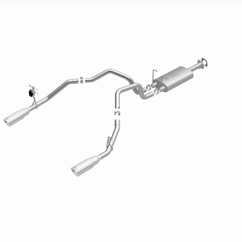Ram 1500 Performance Exhaust - Rear - Magnaflow - Street Series Cat-Back Dual Rear Exit - Polished - `19-`25