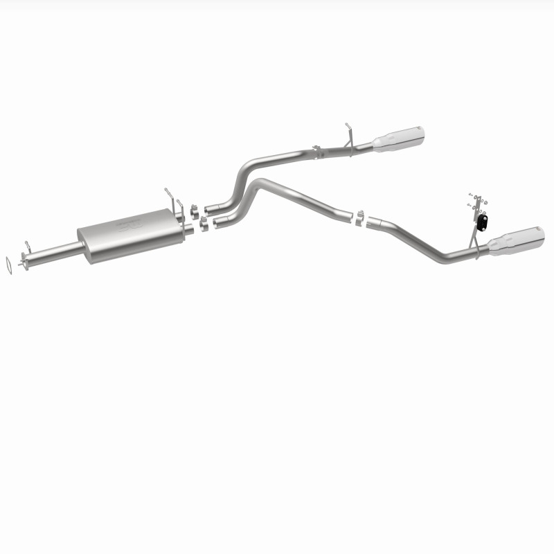 Ram 1500 Performance Exhaust - Rear - Magnaflow - Street Series Cat-Back Dual Rear Exit - Polished - `19-`25