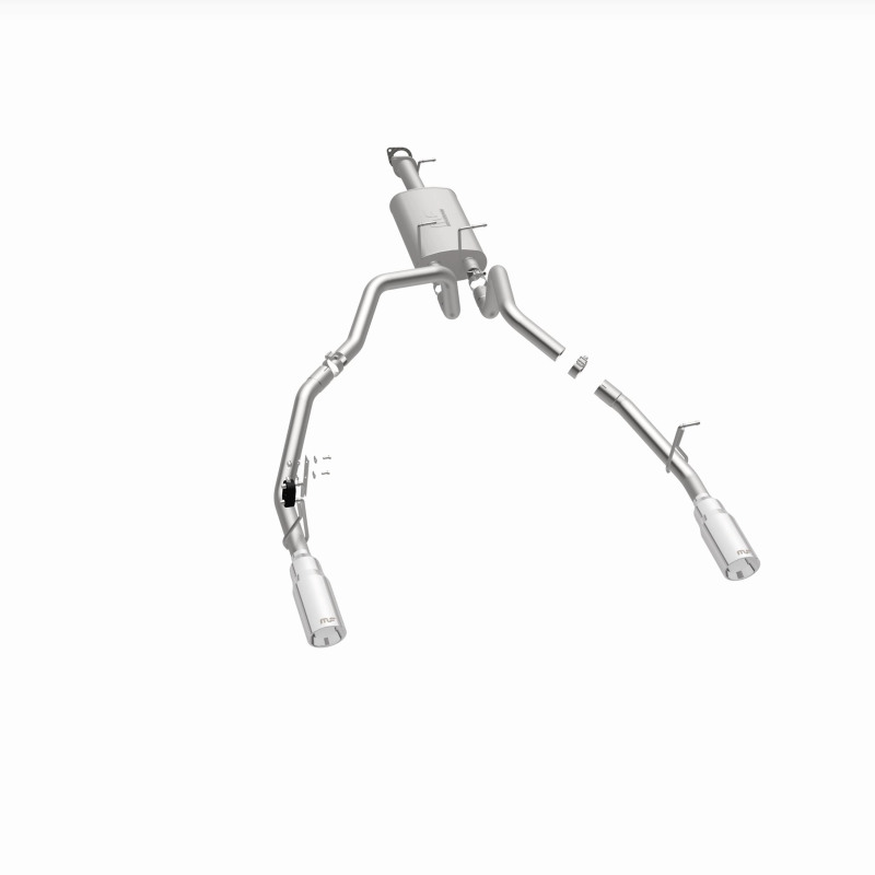 Ram 1500 Performance Exhaust - Rear - Magnaflow - Street Series Cat-Back Dual Rear Exit - Polished - `19-`25