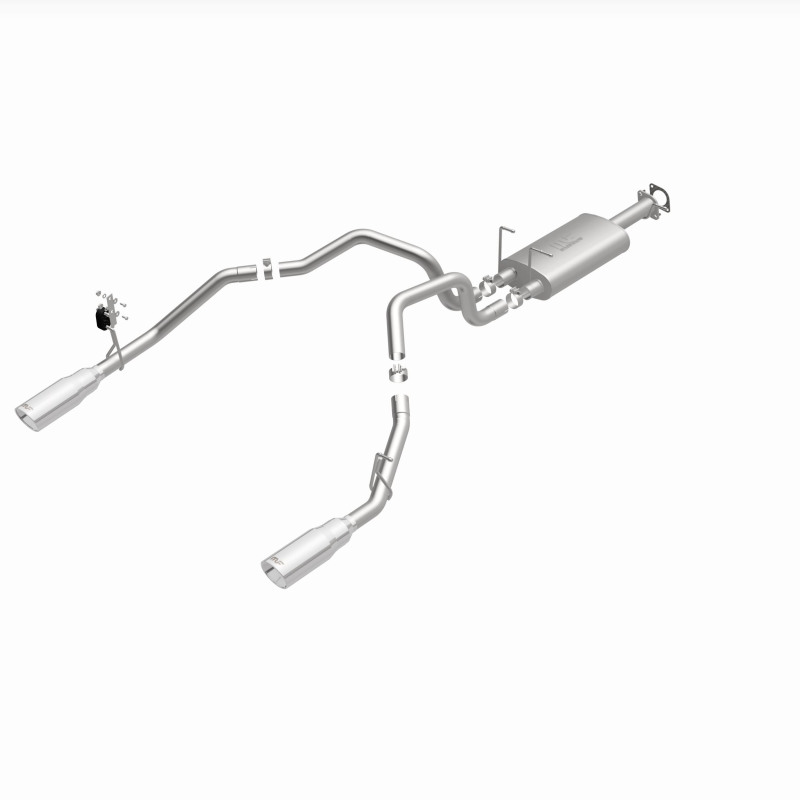 Ram 1500 Performance Exhaust - Rear - Magnaflow - Street Series Cat-Back Dual Rear Exit - Polished - `19-`25